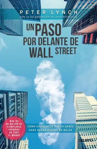 Portada de Un paso por delante de Wall Street, de Peter Lynch, edición en español.